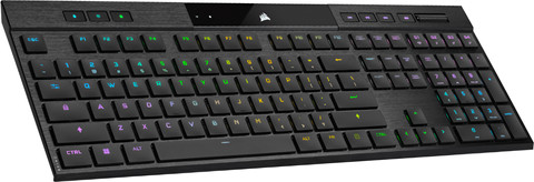 Corsair K100 Wireless AIR Ultra-Thin Mechanical Gaming Keyboard AZERTY right side