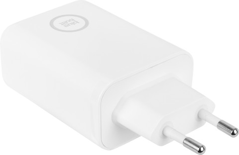 BlueBuilt Chargeur Power Delivery avec 2 Ports USB-C 45 W Blanc côté droit