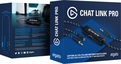 Elgato Chat Link Pro packaging