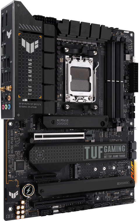 ASUS TUF GAMING X670E-PLUS WIFI côté gauche