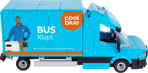 Coolblue Bouwbus linkerkant