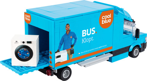 Coolblue Bouwbus achterkant