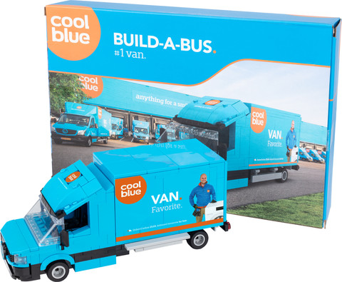 Coolblue Build-a-Bus packaging