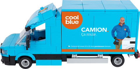 Camionnette à Monter Coolblue côté droit