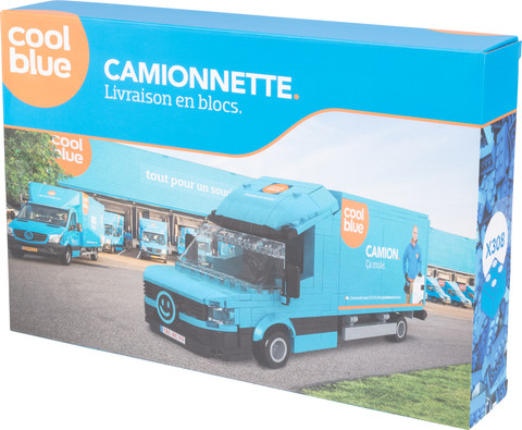 Camionnette à Monter Coolblue emballage