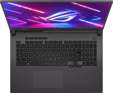 ASUS ROG Strix G17 G713PV-HX165W bovenkant