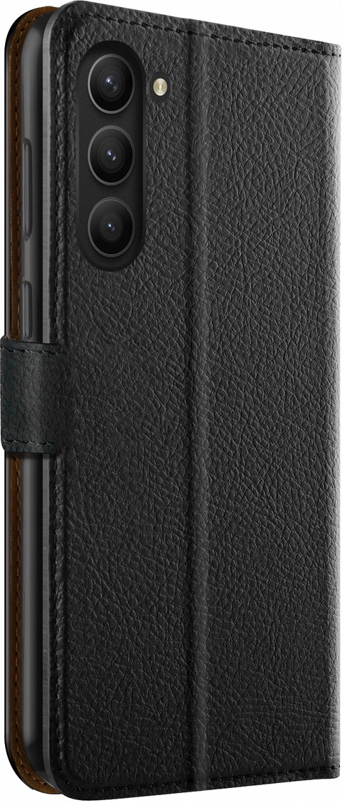 XQISIT Wallet Case Samsung Galaxy S23 Plus Book Case Zwart null