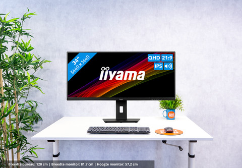 iiyama ProLite XUB3493WQSU-B5 visual Coolblue 1