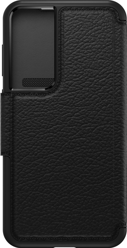 OtterBox Strada Samsung Galaxy S23 Plus Book Case Leather Black back