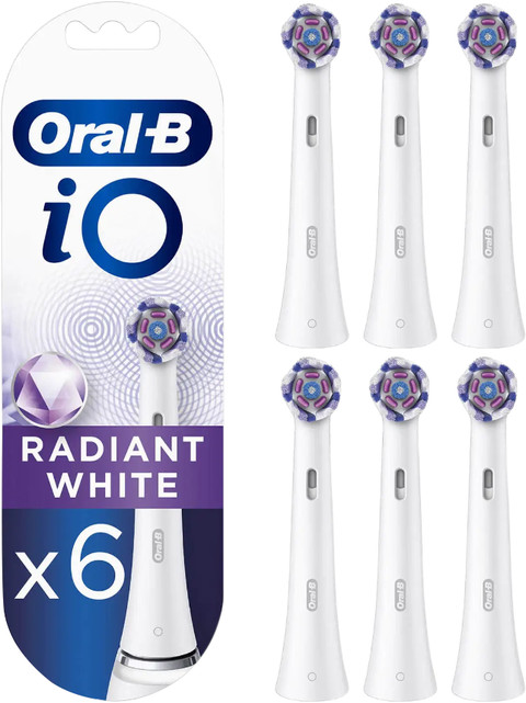 Oral-B iO Radiant Blanc (6 pièces) côté droit