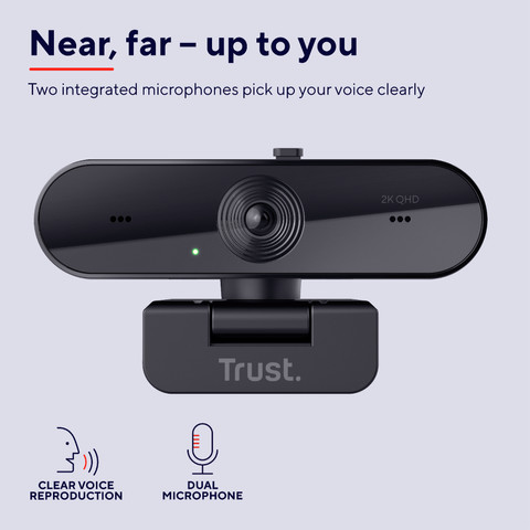 Trust Taxon 2K QHD Webcam visual supplier