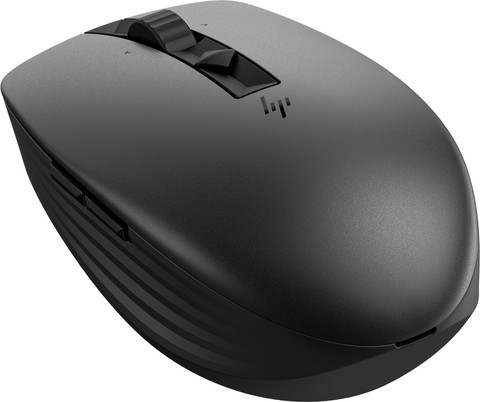 HP 710 Rechargeable Silent Mouse (Graphite) Euro left side