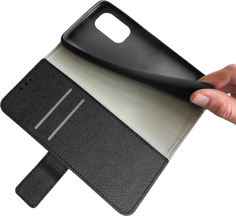 Just in Case Wallet Nokia X30 Book Case Black null