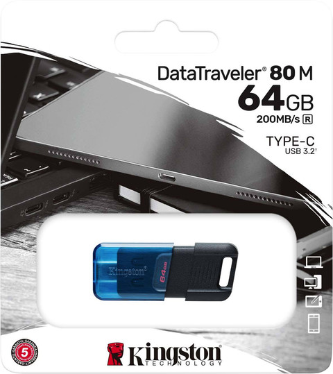 Kingston DataTraveler 80 M 64 GB verpakking