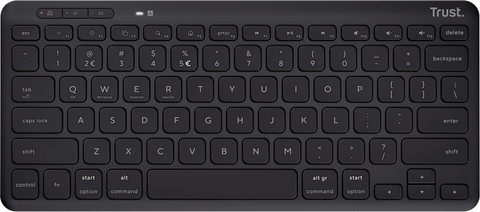 Trust Lyra Compact Tastatur Schwarz Qwertz Main Image