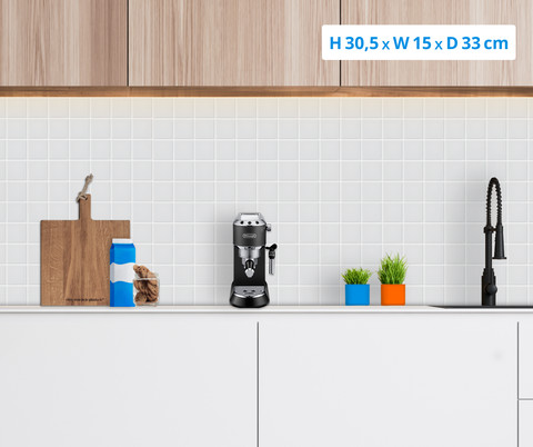 De'Longhi EC685.BK Dedica Black visual Coolblue 1