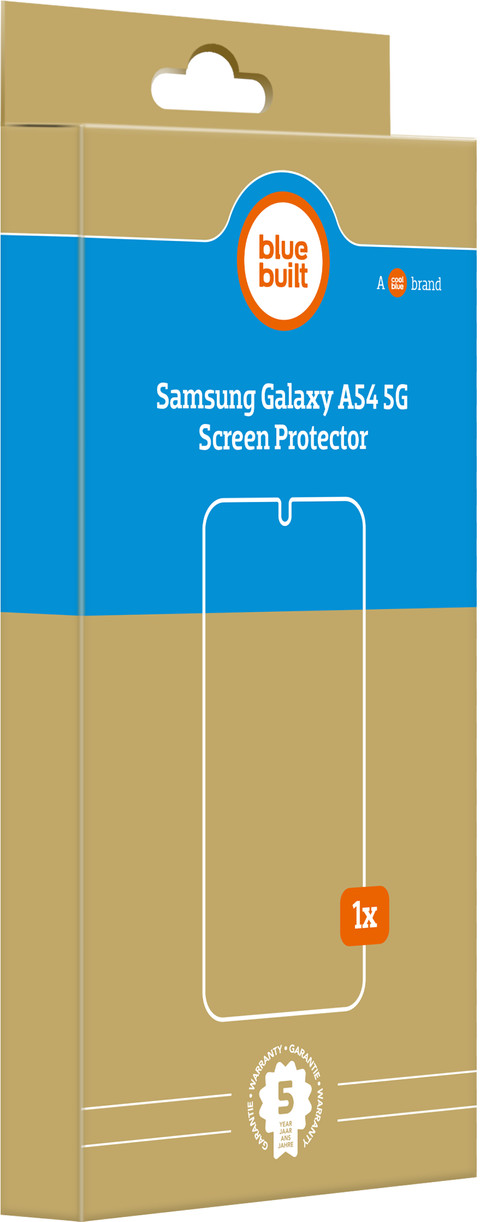 BlueBuilt Samsung Galaxy A54 Screenprotector Glas null