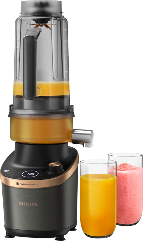 Philips Flip & Juice Blender HR3770/00 product in gebruik