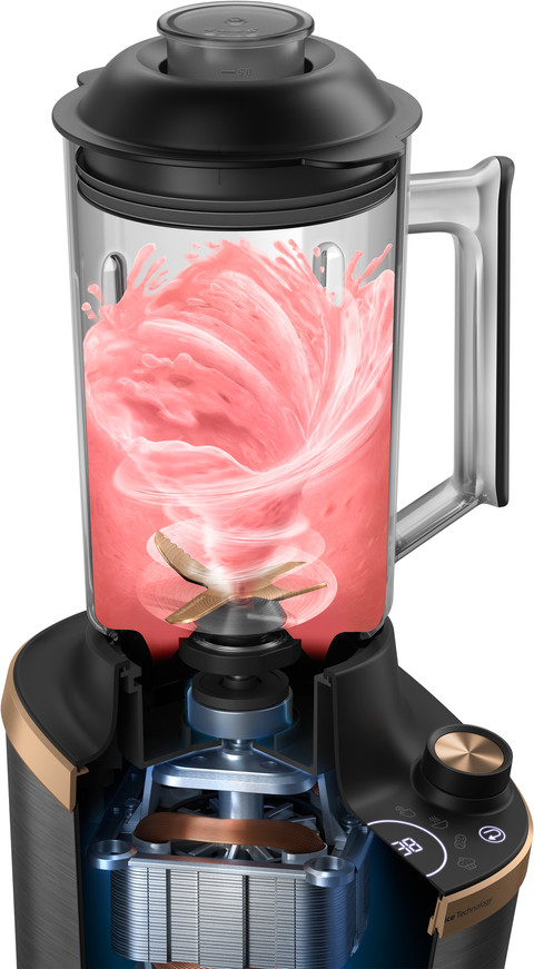 Philips Flip & Juice Blender HR3770/00 product in gebruik