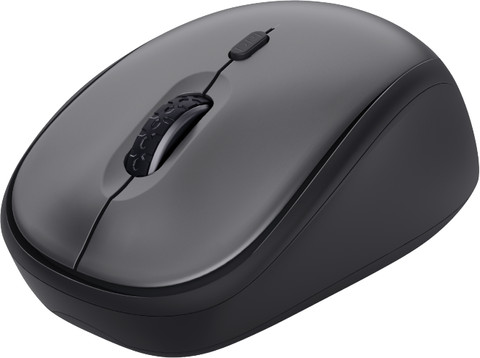 Trust Yvi+ Wireless Mouse Eco Zwart voorkant