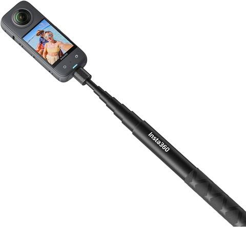 Insta360 Invisible Selfie Stick product in gebruik