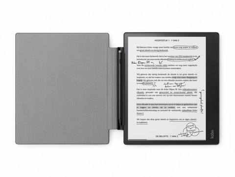 Kobo Elipsa 2E Sleep Cover Black inside