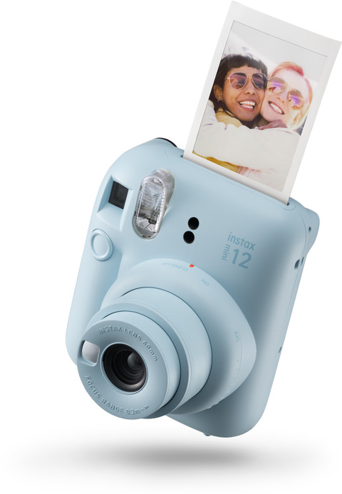 Fujifilm Instax Mini 12 Pastel Blue Bundel voorkant