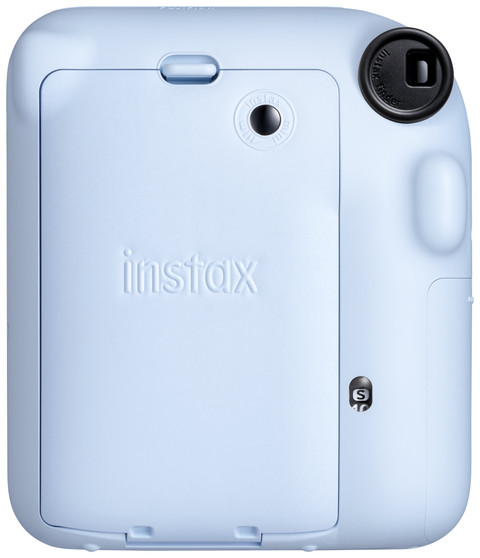 Fujifilm Instax Mini 12 Pastel Blue Bundel achterkant