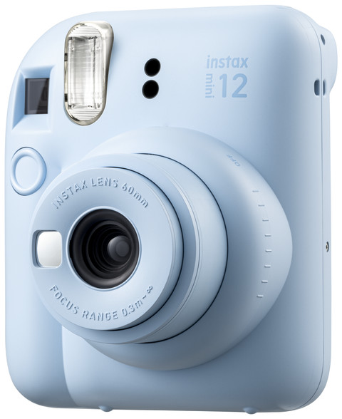 Fujifilm Instax Mini 12 Pastel Blue Bundel voorkant