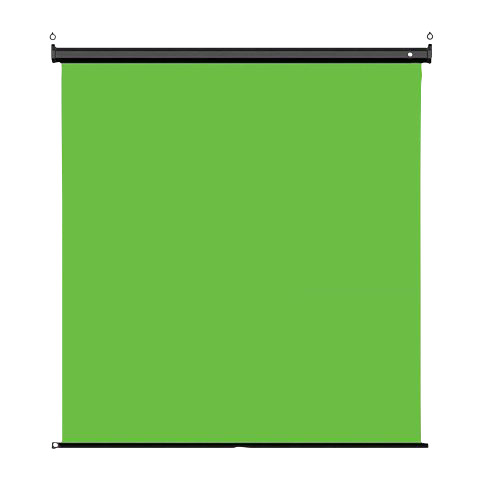 StudioKing Wand Pull-Down Green Screen FB-180200WG 180x200 cm avant