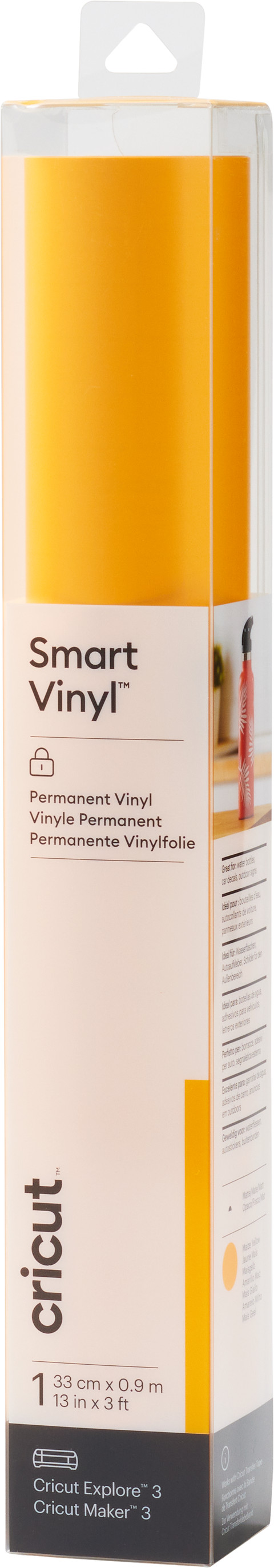 Cricut Smart Vinyl Permanent Maize 33x91cm Main Image