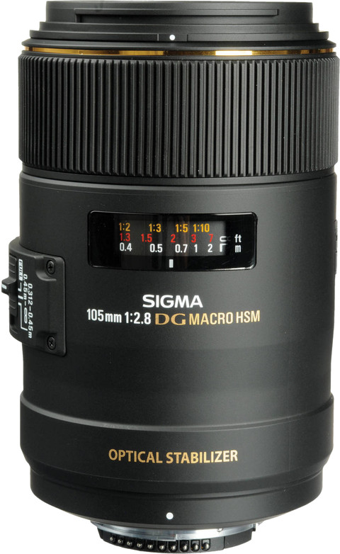 Sigma F 105 mm f/2.8 EX DG Macro OS HSM Nikon Main Image