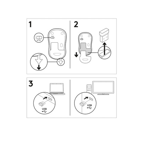 Logitech Wireless Mouse M185 null