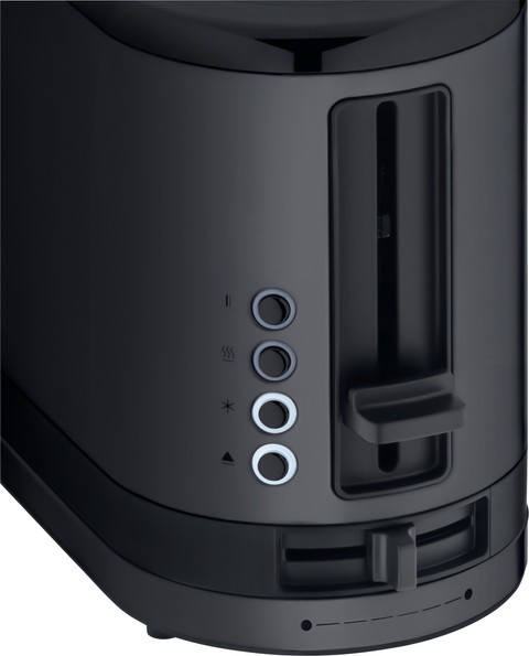 WMF KITCHENminis XXL Toaster Black detail