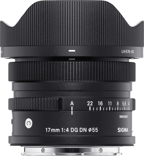 Sigma 17mm f/4 DG DN Contemporary Sony E Mount Main Image