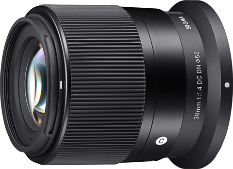 Sigma 30mm f/1.4 DC DN Contemporary Nikon Z-Mount left side