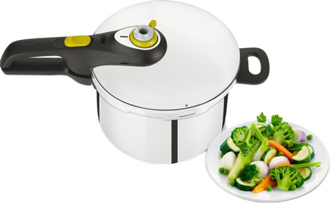 Tefal Secure 5 Trendy Pressure Cooker 6L + Steam Insert null