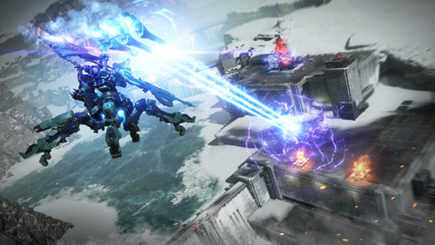 Armored Core VI: Fires of Rubicon - Launch Edition PS4 product in use