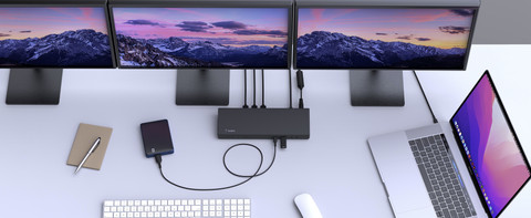 Belkin USB-C Display Link Station d'Accueil produit à l'usage