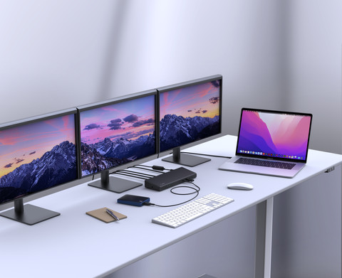 Belkin USB-C Display Link Station d'Accueil produit à l'usage