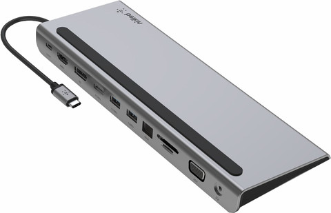 Belkin USB-C 11-in-1 Multiport Dockingstation rückseite