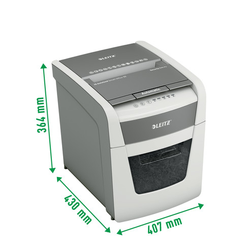 Leitz IQ Small Office Auto+ 50 Paper Shredder P4 visual supplier