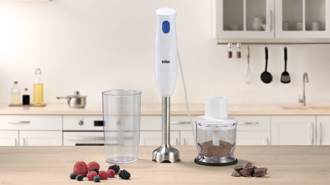 Braun MultiQuick 1 MQ10.202M Blanc produit à l'usage