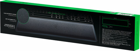 Razer Leatherette Wrist Rest for Full-Size Gaming Keyboards packaging