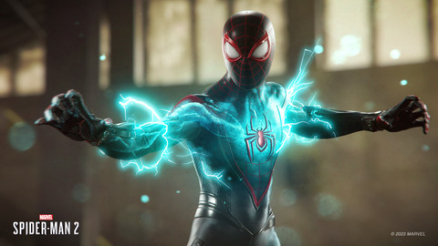 Marvel's Spider-Man 2 PS5 product in gebruik