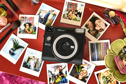 Fujifilm Instax Square SQ40 product in gebruik