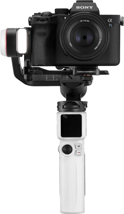 Zhiyun Crane M3S product in gebruik