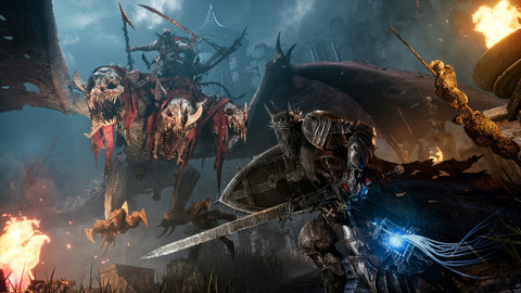 Lords of the Fallen PS5 product in gebruik