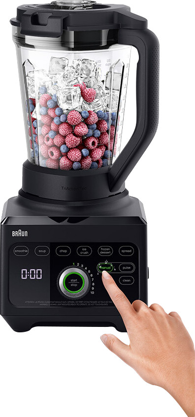 Braun PowerBlend 9040 Black front