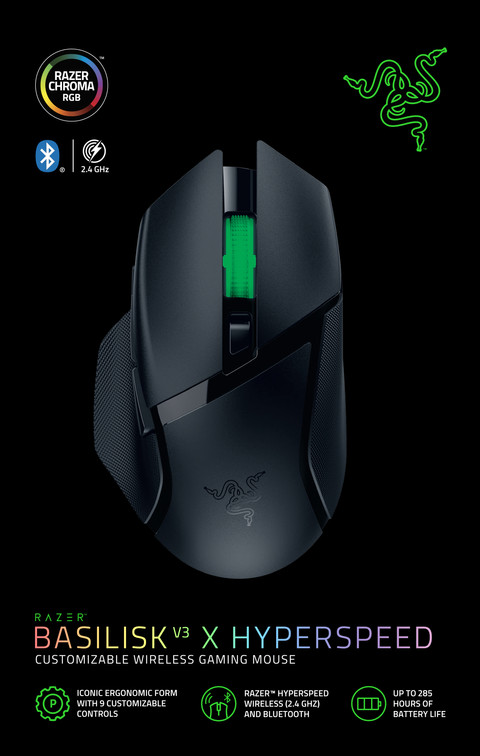 Razer Basilisk V3 X HyperSpeed Gaming Mouse null